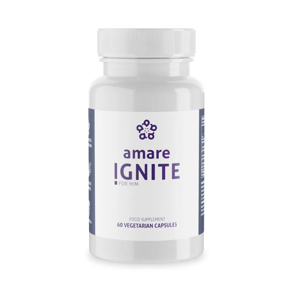 Amare Ignite (for HIM) – Pflanzliche Formel für männliche Vitalität mit Zink
