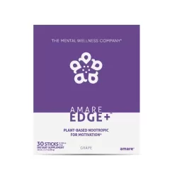 Amare EDGE+™ Grape – Sugar-Free Nootropic with Lion’s Mane & Citicoline