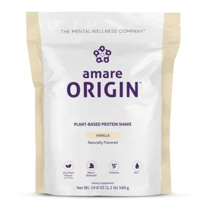Amare Origin™ Vanilla – Vegan Protein Shake for Gut, Energy & Muscle Support