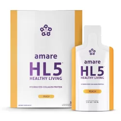 Amare HL5™ Peach – Liquid Collagen + CoQ10 for Joint, Skin & Energy Support