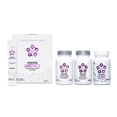 Amare FundaMentals Pack PLUS® – Gut-Brain Axis Support with Mood, Mind & Microbiome