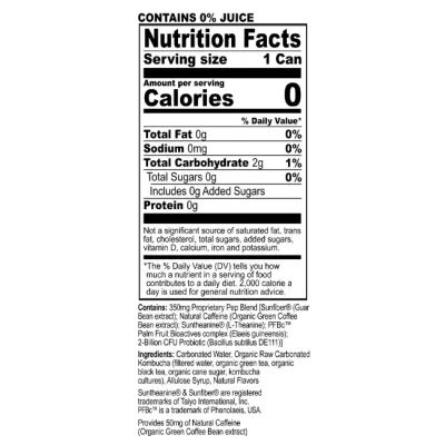 GBX Pep™ – Gut-Brain Axis Energy Drink with Prebiotics & Probiotics