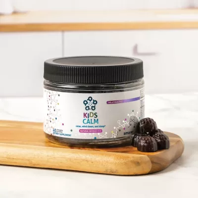 Kids Calm – Natural Melatonin-Free Sleep Gummies for Kids with Maizinol® & Vitamins